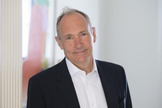 Tim Berners-Lee was honored with the Turing Award for his work inventing the World Wide Web, the first web browser, and "the fundamental protocols and algorithms [that allowed] the web to scale."