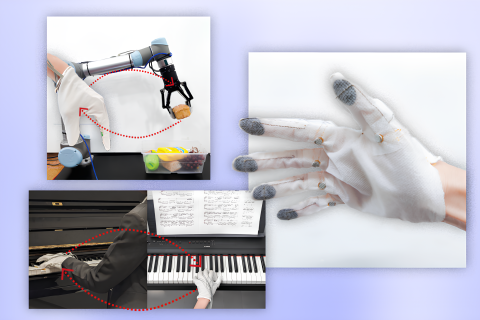 Adaptive smart glove from MIT CSAIL researchers can send tactile feedback to teach users new skills, guide robots with more precise manipulation.