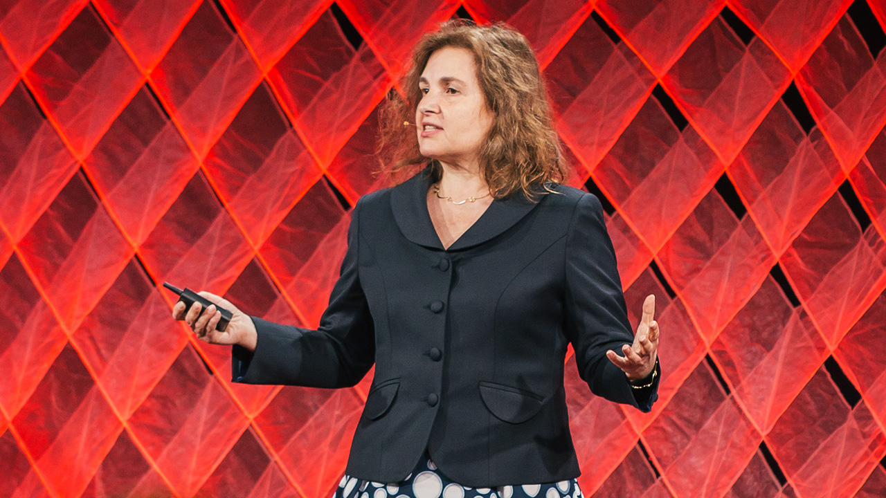 Daniela Rus speaking at TED