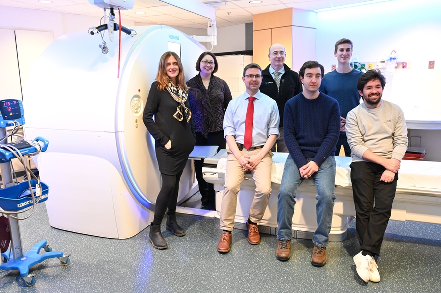 CT scanner at MGH for detecting cancer risk