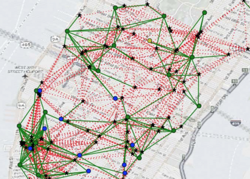 A new algorithm shows that 3,000 four-passenger cars could serve 98 percent of NYC taxi demand. This suggests that ride-sharing options from Uber and Lyft could play a big role in reducing congestion, and even helping with pollution and energy usage.