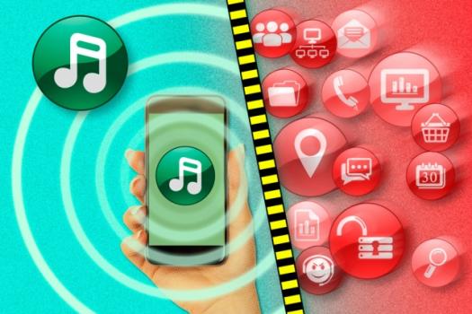 Half of the communication connections established by the top 500 Android apps have no effect on user experience.