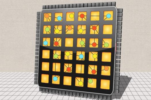 New chip design makes parallel programs run many times faster and requires one-tenth the code. 