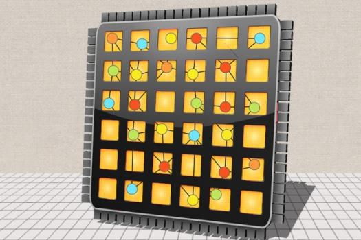 New chip design makes parallel programs run many times faster and requires one-tenth the code. 