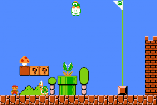 super mario bros video game