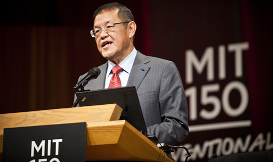 Zue, who was formerly director of CSAIL, was recognized for his contributions to the field of computational spoken language and language understanding.