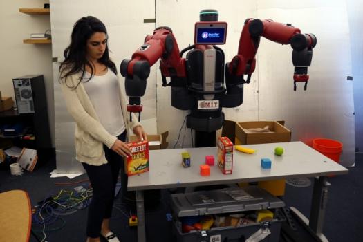ComText allows robots to understand contextual commands such as, “Pick up the box I put down.”