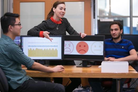 CSAIL’s emotion-detection device struck a high note on Twitter this year. 