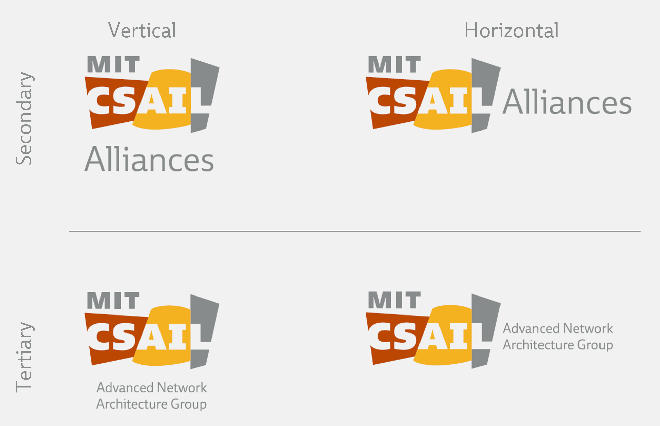 Secondary and Tertiary Logos