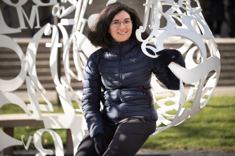 MIT Professor Tamara Broderick uses a statistical approach called Bayesian inference to quantify uncertainty in an effort to better understand the limits of data analysis techniques. She collaborates with scientists in an array of fields, helping them craft better data analysis tools for their research (Credits: Jodi Hilton).