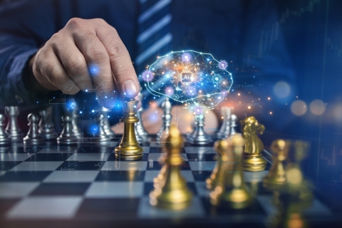 MIT and other researchers developed a framework that models irrational or suboptimal behavior of a human or AI agent, based on their computational constraints. Their technique can help predict an agent’s future actions, for instance, in chess matches (Credits: iStock).