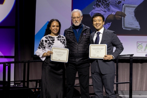Yosuke Tanigawa, MIT CSAIL and Broad Institute research scientist, recently received the AJHG Award for Outstanding Trainee Publication (Credit: American Society of Human Genetics).