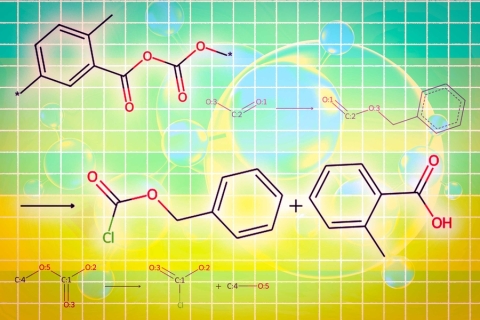 Researchers developed a multimodal tool that combines a large language model with powerful graph-based AI models to efficiently find new, synthesizable molecules with desired properties based on a user’s queries in plain language (Credits: MIT News; iStock).