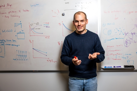 MIT associate professor Phillip Isola (Credits: Jake Belcher).